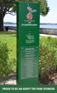 Memorial Park Adopt Sponsor Board